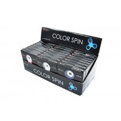 SPINNER - HAND FINGER - Display Color Spinner 24pces