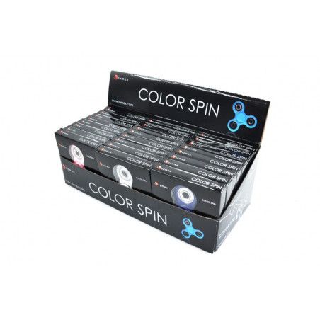 SPINNER - HAND FINGER - Display Color Spinner 24pces
