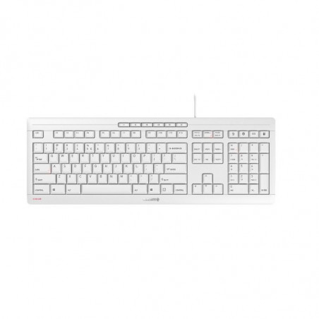 CHERRY STREAM keyboard USB QWERTY Nordic Grey