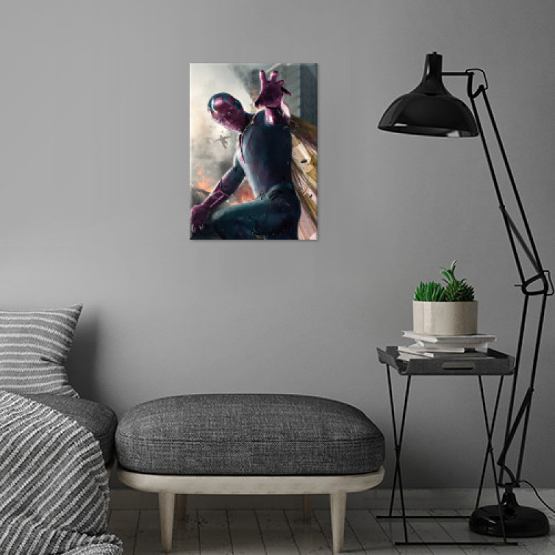 AGE OF ULTRON CHARACTERS - Magnetic Metal Poster 45x32 - Vision
