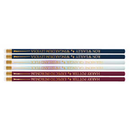 HARRY POTTER - Baguettes - Set de 6 crayons