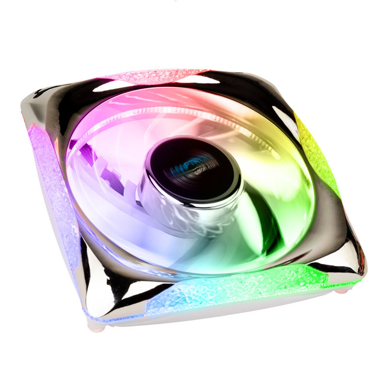 Lamptron compatible PLUTO+ ARGB PWM Lüfter 3er Bundle - schwarz