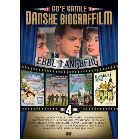 Ebbe Langberg - Go'e Gamle Danske Biograffilm (4 disc)