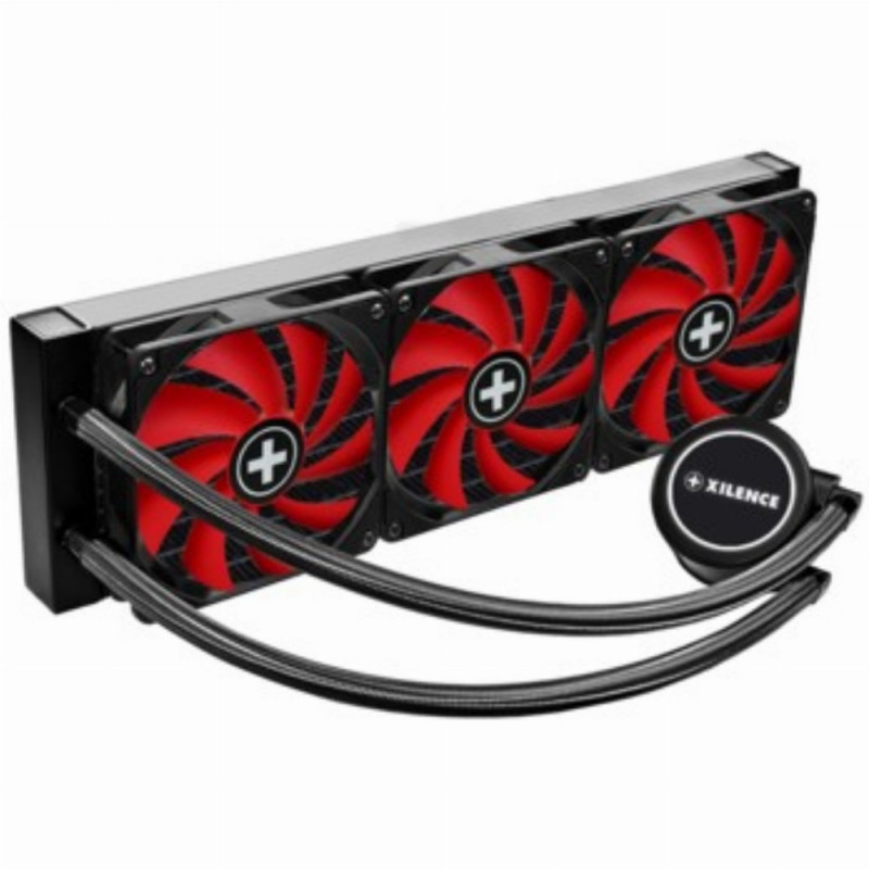 Kit Watercooling Xilence compatible LiQuRizer LQ360 360mm (Noir/Rouge)