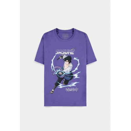 NARUTO - Sasuke Purple - T-Shirt Homme (S)