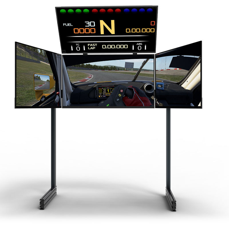 Next Level Racing compatible Elite Freistehender Vierfach-Monitorständer