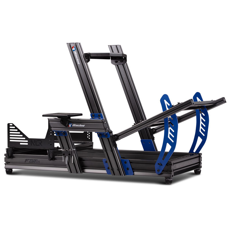 Next Level Racing compatible F-GT Elite Aluminium Simulator Cockpit - iRacing Edition