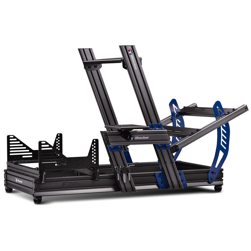 Next Level Racing compatible F-GT Elite Aluminium Simulator Cockpit - iRacing Edition