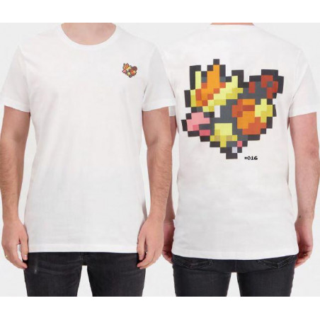 POKEMON - Pixel Pidgey - T-Shirt Homme (S)