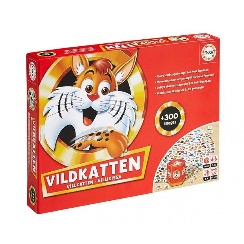 Educa compatible - Vildkatten - 300 (Danish) (016438)