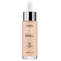 L'Oréal - True Match Nude Plumping Tinted Serum - Very Light 0.5-2