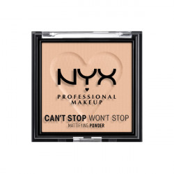 NYX Professional Makeup compatible - Can't Stop Won't Stop Mattifying Powder - Light Medium