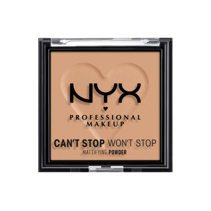 NYX Professional Makeup compatible - Can't Stop Won't Stop Mattifying Powder - Tan