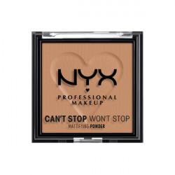 NYX Professional Makeup compatible - Can't Stop Won't Stop Mattifying Powder - Caramel