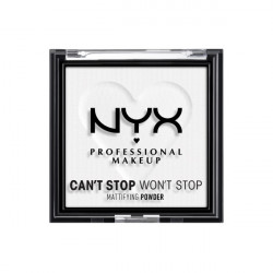 NYX Professional Makeup compatible - Can't Stop Won't Stop Mattifying Powder - Brightening Translucent
