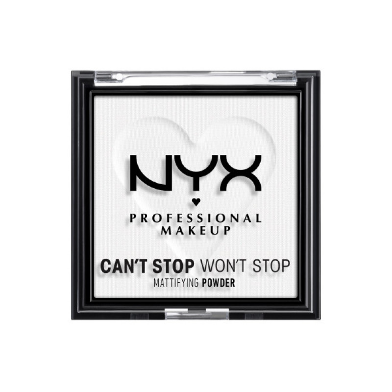 NYX Professional Makeup compatible - Can't Stop Won't Stop Mattifying Powder - Brightening Translucent