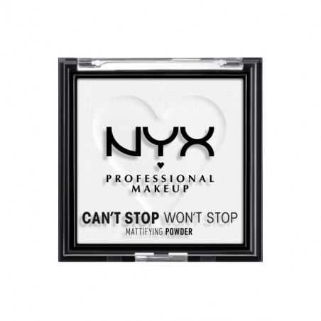 NYX Professional Makeup compatible - Can't Stop Won't Stop Mattifying Powder - Brightening Translucent