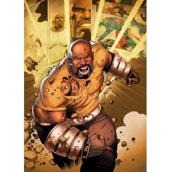 MARVEL ALL NEW - Magnetic Metal Poster 45x32 - Luke Cage (M)