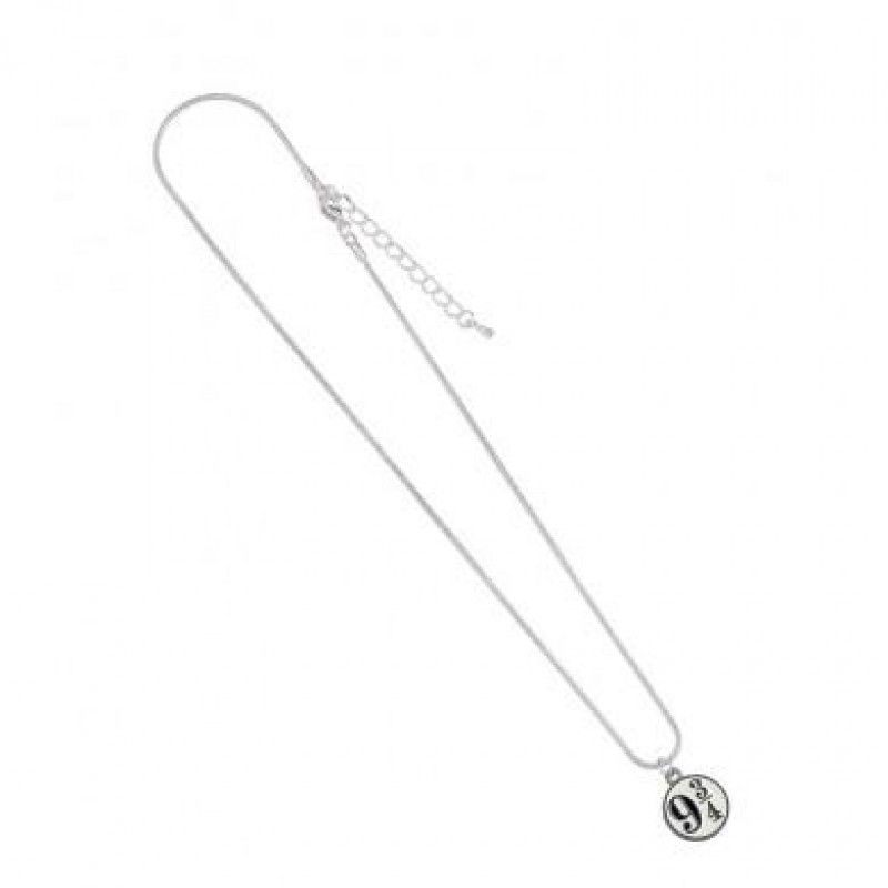 HARRY POTTER - Pendentif et Collier Plaqué Argent - Platform 9 3/4