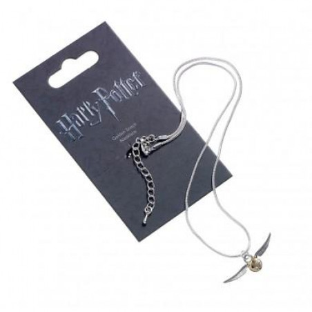 HARRY POTTER - Pendentif et Collier Plaqué Argent - Vif d'Or
