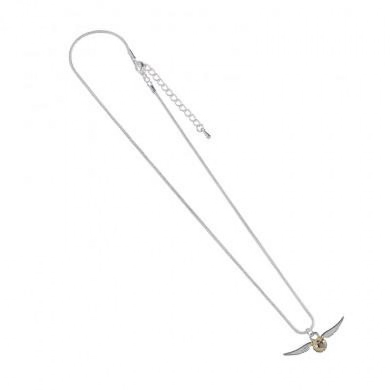 HARRY POTTER - Pendentif et Collier Plaqué Argent - Vif d'Or