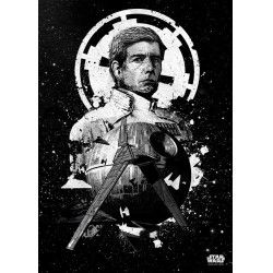 STAR WARS PILOTS - Magnetic Metal Poster 45x32 - Imperial Shuttle