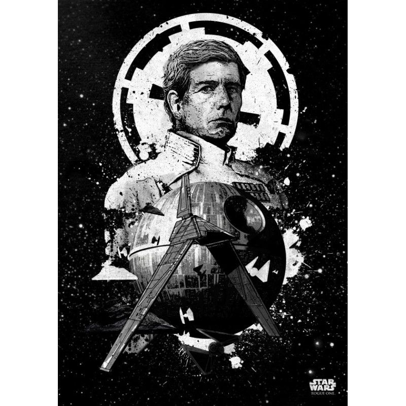 STAR WARS PILOTS - Magnetic Metal Poster 45x32 - Imperial Shuttle