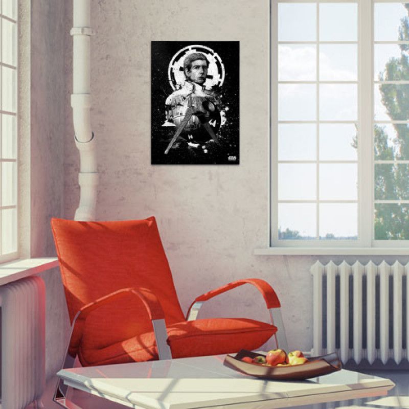 STAR WARS PILOTS - Magnetic Metal Poster 45x32 - Imperial Shuttle