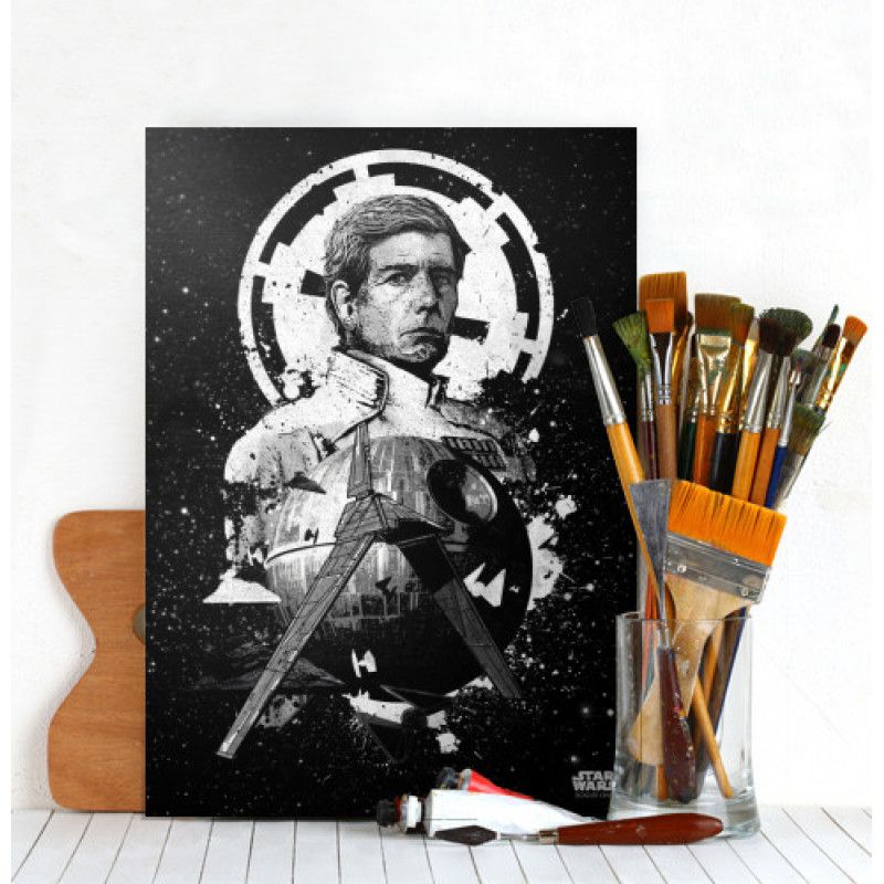 STAR WARS PILOTS - Magnetic Metal Poster 45x32 - Imperial Shuttle