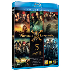 Pirates Of The Caribbean 1-5 Box