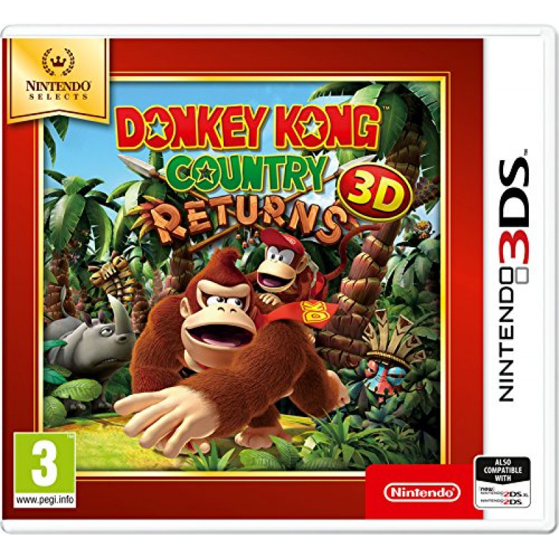 Donkey Kong Country Returns 3D (Select)