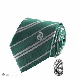 Harry Potter - Slytherin - Deluxe Tie with metal pin