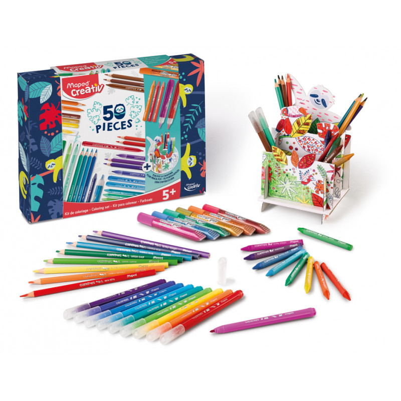Maped - Creativ - Colouring kit, 50 pcs. (907037)