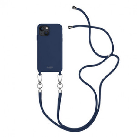 COQUE SMOOTHIE CORD BLEU IPHONE 13