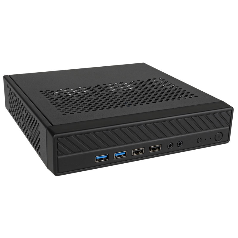 Akasa compatible Cypher MX3 Thin Mini-ITX Gehäuse, OEM - schwarz