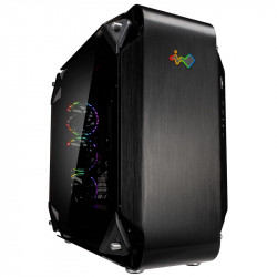 InWin compatible 925 Big-Tower, RGB, Tempered Glass - schwarz