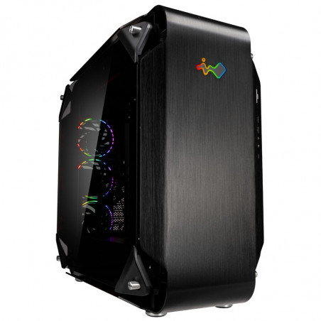 InWin compatible 925 Big-Tower, RGB, Tempered Glass - schwarz