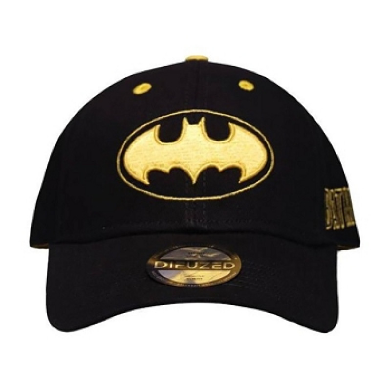CASQUETTE BATMAN - LOGO JAUNE