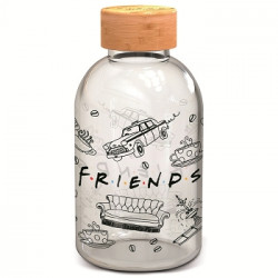 SMALL GLASS BOTTLE - FRIENDS
