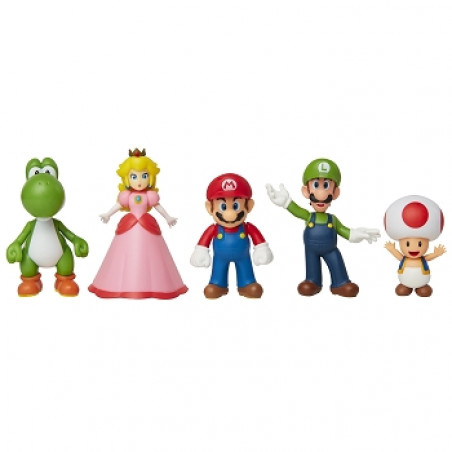 PACK 5 FIGURINES MARIO FRIENDS 5
