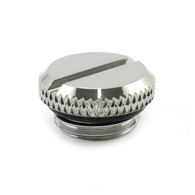 XSPC compatible Verschlussstopfen V2 G1/4 Zoll AG - 10er Pack, chrome