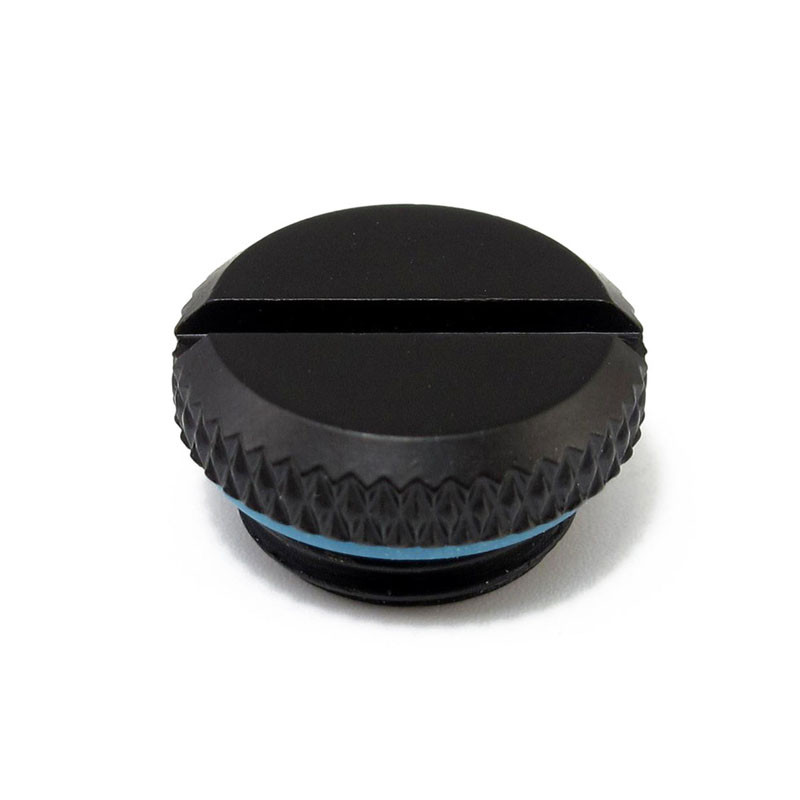 XSPC compatible Verschlussstopfen V2 G1/4 Zoll AG - 10er Pack, schwarz matt