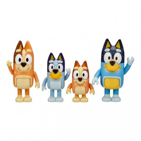 Bluey - Figure 4-pack - Family Pack (90077)