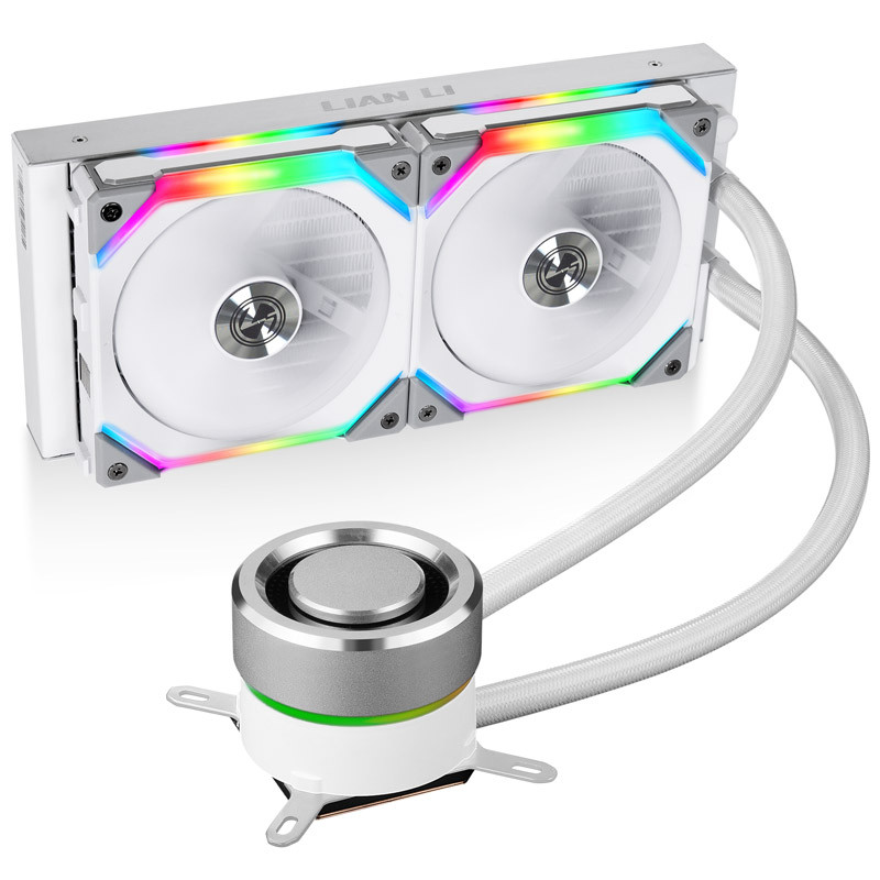 Lian Li compatible GALAHAD 240 SL, Komplett-Wasserkühlung, ARGB - weiß