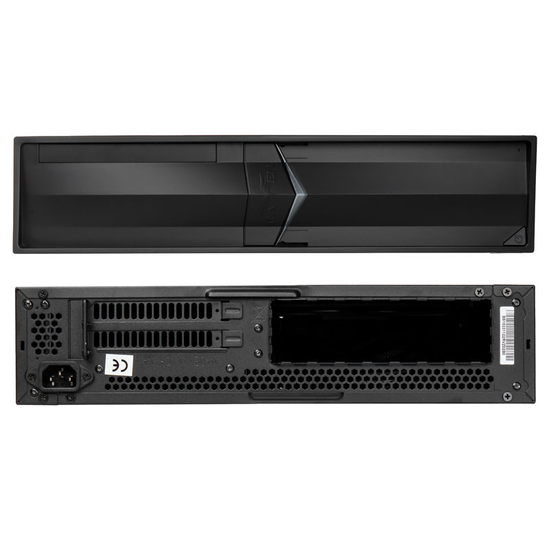 Silverstone SST-RVZ02B-W Raven HTPC Gehäuse - schwarz
