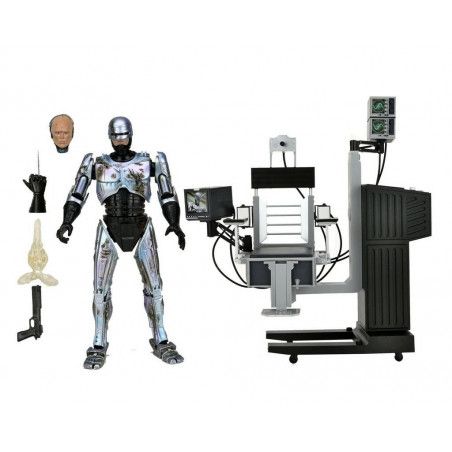 ULTIMATE ROBOCOP - Battle Damaged w/Chair - Figurine articulée 20cm