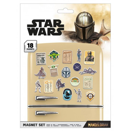 THE MANDALORIAN - Bounty Hunter - Set de magnets