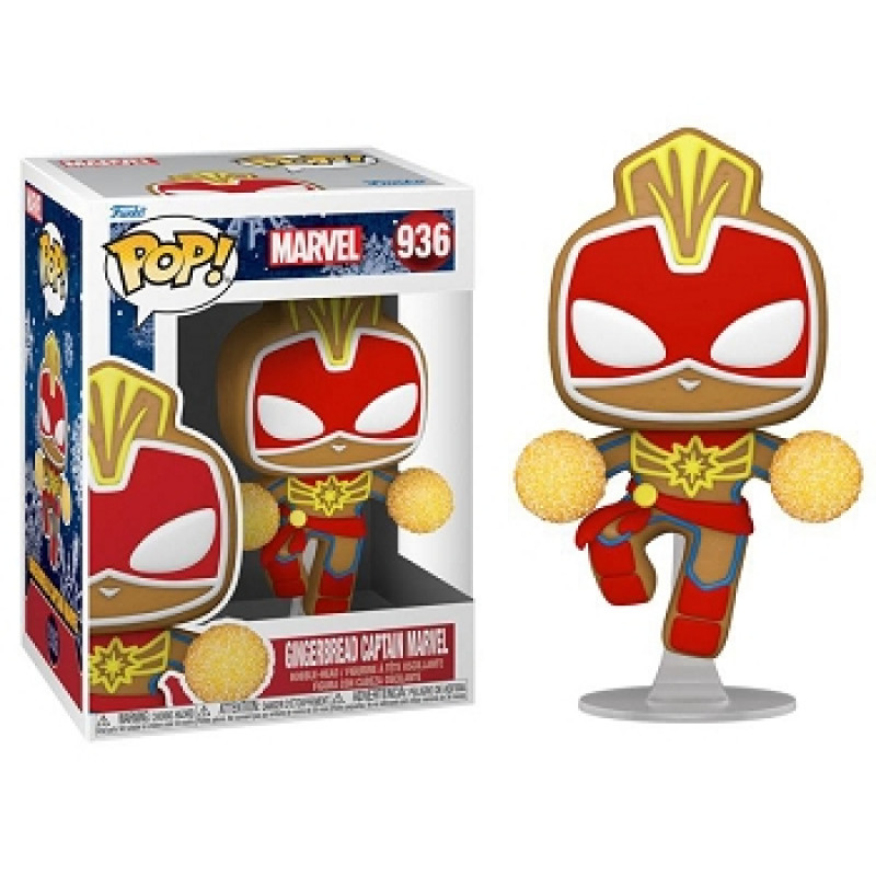Figurine Pop! Captain Marvel (Noel)