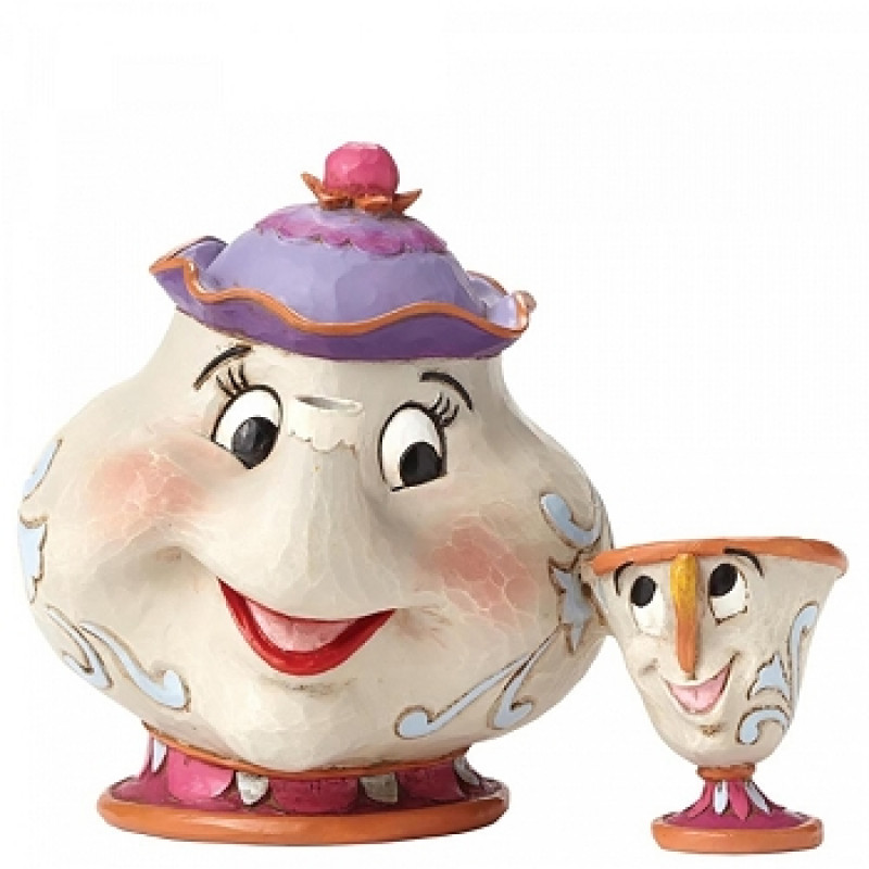 Figurine Mrs. Samovar &amp Chip (Disney Traditions)