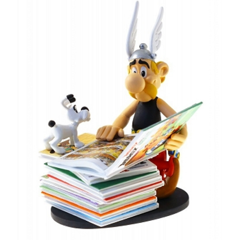 Figurine Astérix (pile de livres)